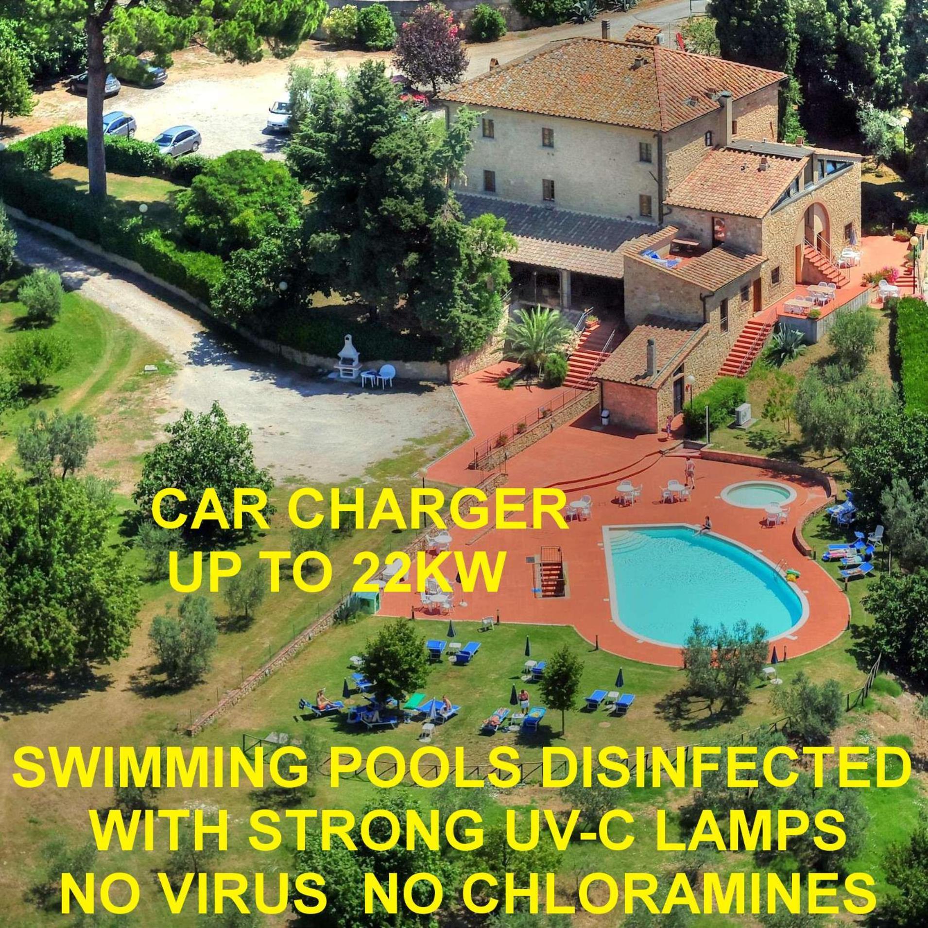 Hotel Residence Villa Rioddi Volterra Exterior foto